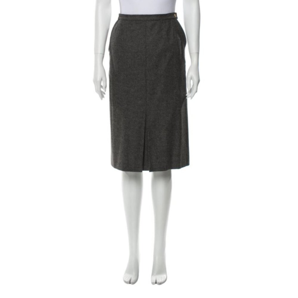 CHANEL Vintage Knee-Length Skirt